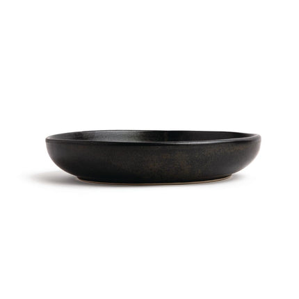 Deep Coupe Black Canvas Plates 23cm | Olympia 3