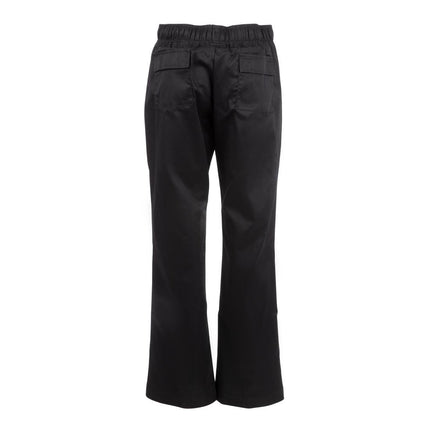 Women's Black Executive Chef Pants | Chef Works | S 7