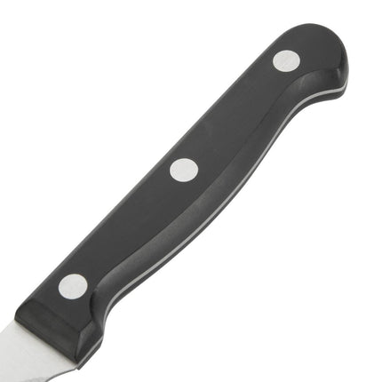 Steak Knives 21.5cm with Black Dishwasher-Safe Handle | Olympia 6