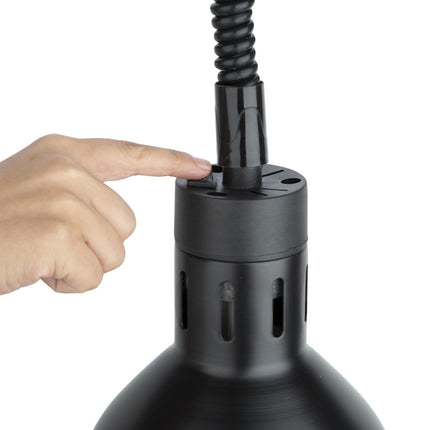 Adjustable Heat Lamp Matte Black | Buffalo 2