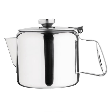 Stainless Steel Teapot 90cl | Olympia Concorde 8