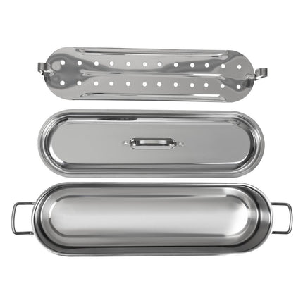Kitchen Craft Stainless Steel Fish Poacher 29cm 5