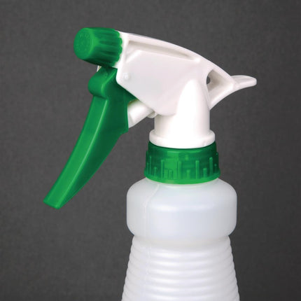 Color-Coded Spray Bottle Green 750ml | Jantex 2