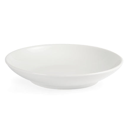 Deep Round Plates 26cm | Olympia Whiteware | Set of 6 3