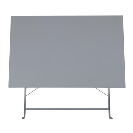 Folding Table 1100mm x 700mm Grey | Bolero Pavement Style 8
