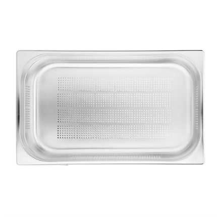 Perforated Stainless Steel GN 1/1 Pan 100mm | Vogue 7
