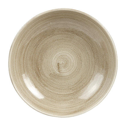 Stonecast Patina Antique Taupe Coupe Evolve Bowl 32.4cm | Churchill