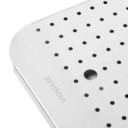 Stainless Steel Gastronorm Drainage Rack | Vogue | GN 1/1 3