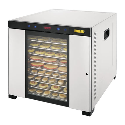 10-Tier Stainless Steel Food Dehydrator | Buffalo 5