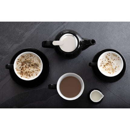 Olympia Cafe Black Teapot 8