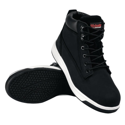 Slipbuster Sneaker Safety Shoes Black Size 40 | Oil-Resistant Anti-Slip Sole 8