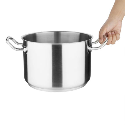 Stainless Steel Induction Stockpot 24cm 7L | Vogue 2