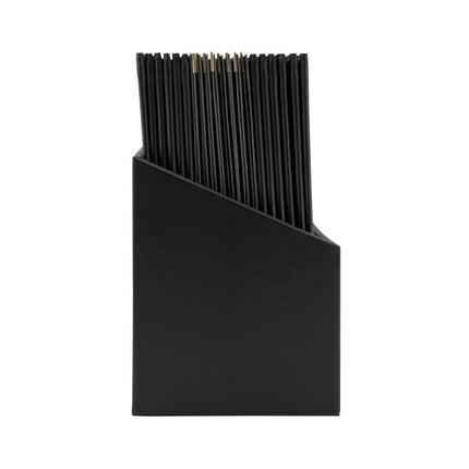 Classic Leather Style A4 Menu Book Covers Set of 20 | Securit 3