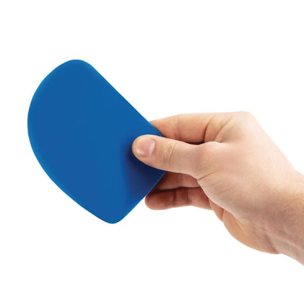 Flexible Plastic Dough Scraper 11.5x7.5 cm | Vogue 3