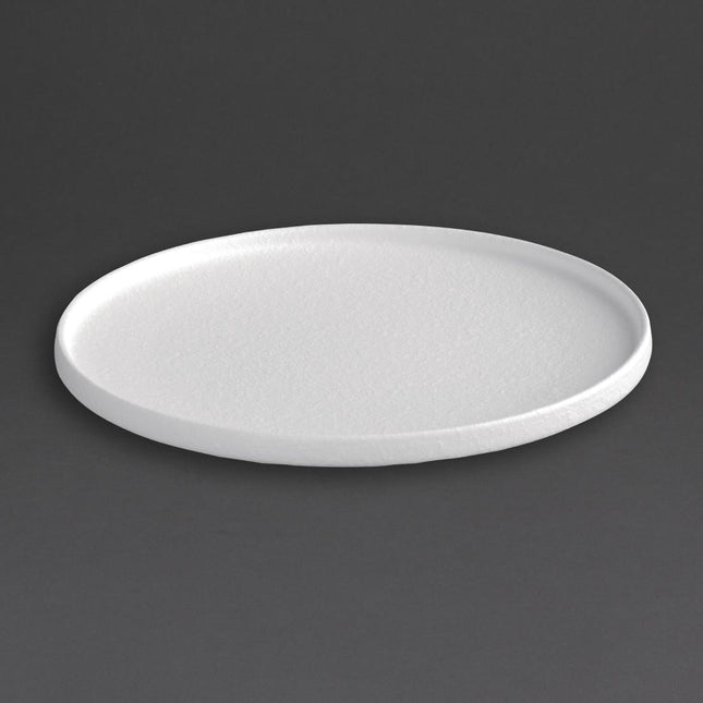 Flat Dinner Plates 304mm | Olympia Salina | Set of 4