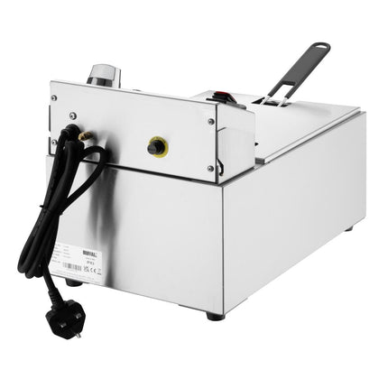 Single Electric Fryer with Timer | Buffalo | 5L Stainless Steel Tank 9