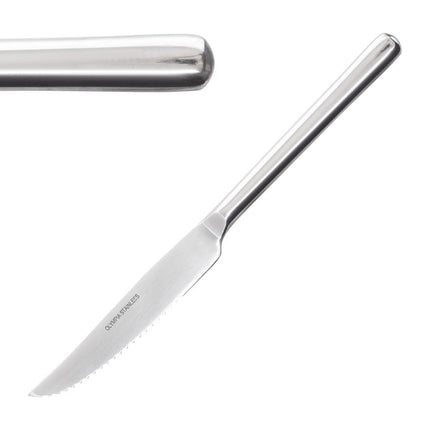 Stainless Steel Steak and Pizza Knives (12 pcs) | Olympia