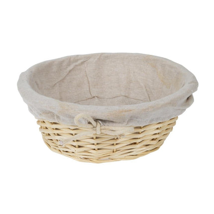 Round Bread Basket with Removable Liner | Olympia
