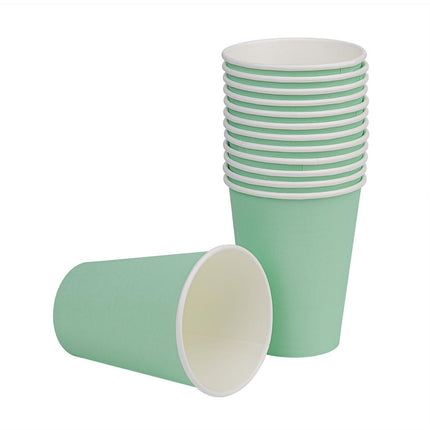 Recyclable Single-Wall Coffee Cups Turquoise 340ml | Fiesta | 1000 pcs 2