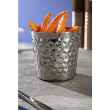 Stainless Steel Fries Cup 8.5cm | Olympia 5