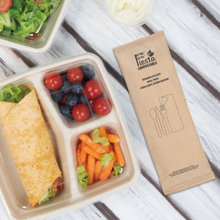 Compostable Wooden Cutlery Set | Fiesta | 250 pcs 6