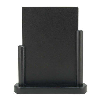 Medium Wooden Table Chalkboard with Black Lacquer Finish | Securit Elegant