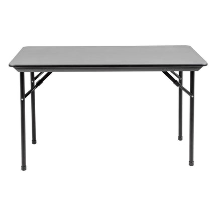 Gray Rectangular Folding Table 122cm | Bolero ABS 2