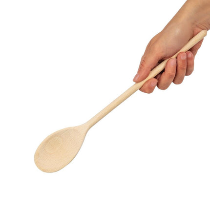 Wooden Spoon 12" | Nisbets Essentials | Versatile Cooking Utensil 2