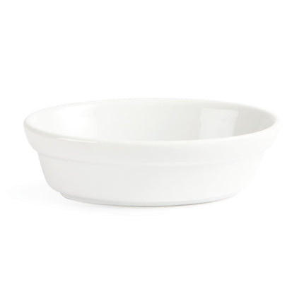 Olympia Whiteware Oval Serving Dishes 14.5cm 3