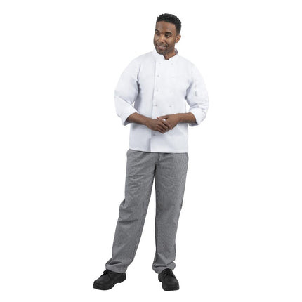 Unisex Chef Pants Black-White Checkered | Whites Vegas | L 4