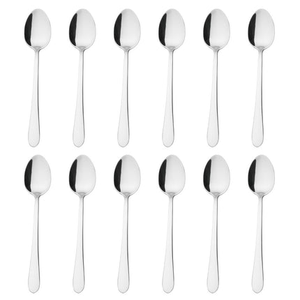 Olympia Buckingham Stainless Steel Tea Spoons | Set of 12 4