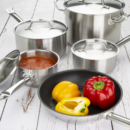 5-Piece Stainless Steel Induction Cookware Set | Vogue Cook Like A Pro 3