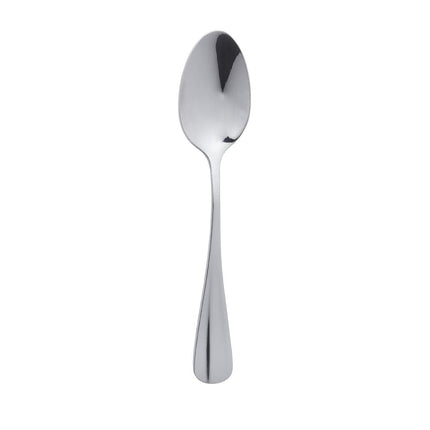 Polished 18/0 Stainless Steel Baguette Pudding Spoons (12 pcs) | Olympia 2