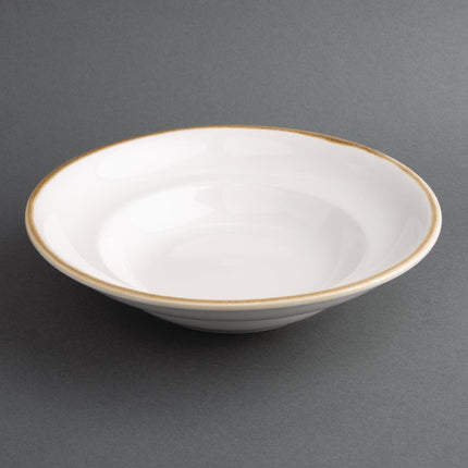 Kiln Chalk White Pasta Bowls 25cm | Olympia 4