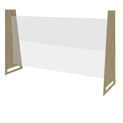 Pultna zaslonka iz svetlega hrasta | Bolero | 860x1250mm
