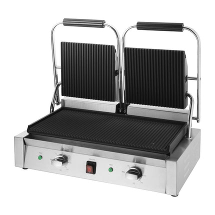 Bistro Double Ribbed Contact Grill | Buffalo 3