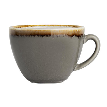 Kiln Grey Cappuccino Cups 230 ml | Olympia | 6 Pieces 2
