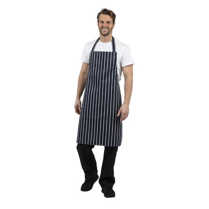 Durable Blue and White Striped Butcher Aprons | Whites 2