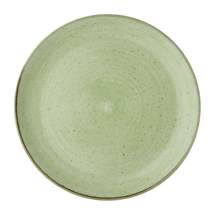 Stonecast Sage Green Coupe Plates | Churchill | 288mm