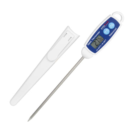 Waterproof Digital Thermometer with Stainless Steel Probe | Hygiplas 5