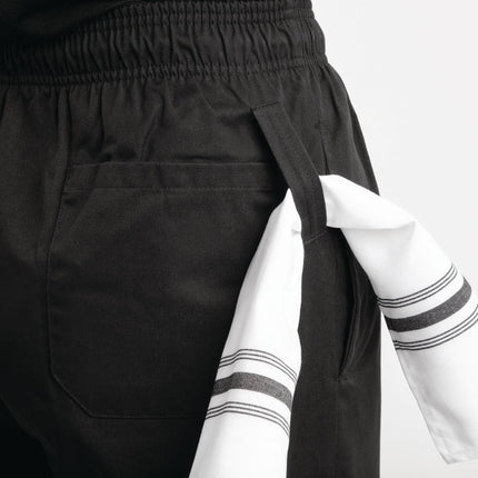 Unisex Teflon Coated Chef Trousers Black XL | Whites Easyfit 5