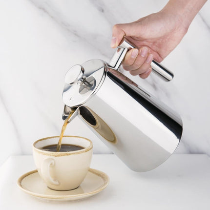 Stainless Steel Art Deco Cafetière 750ml | Olympia 3