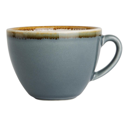 Cappuccino Cups Blue 23cl | Olympia Kiln Collection | 6 Pieces