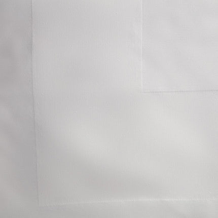 Satin Band White Tablecloth | Egyptian Cotton | 160x160 cm 3