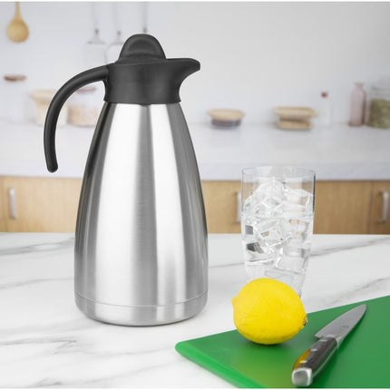 Olympia Stainless Steel Thermos Flask with Screw Cap 1.5L 6