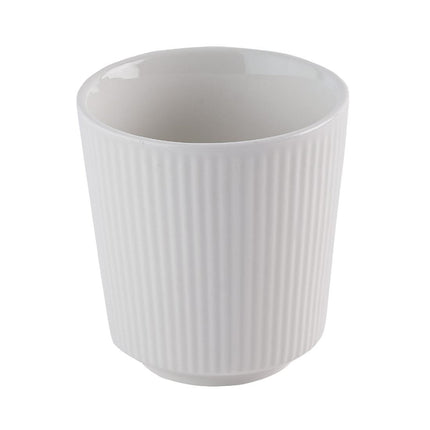 White Handleless Cup 284ml | Churchill