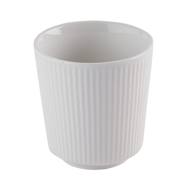 White Handleless Cup 284ml | Churchill