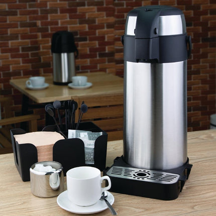 Stainless Steel Thermos Jug 5L | Olympia 4