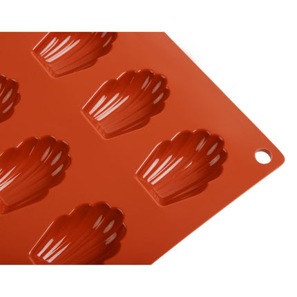 Mini Madeleine Silicone Baking Mold 20 Cavities | Pavoni Formaflex | 1.1cm Deep 6