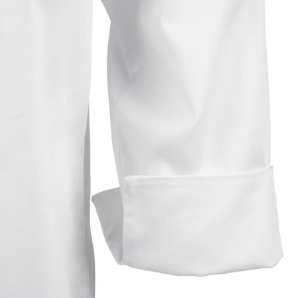 Unisex Durable Breathable Chef Jacket White S | Chef Works Le Mans 8